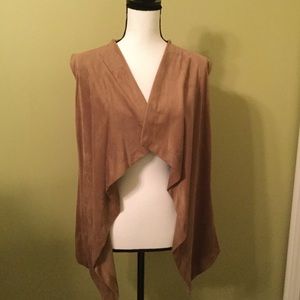 Faux Suede Vest